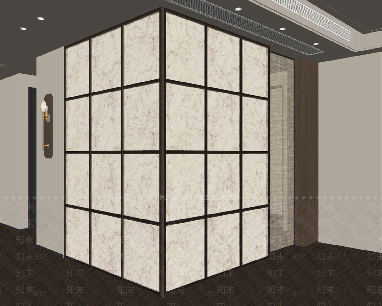 中古隔断SU模型下载【ID:1179667963】