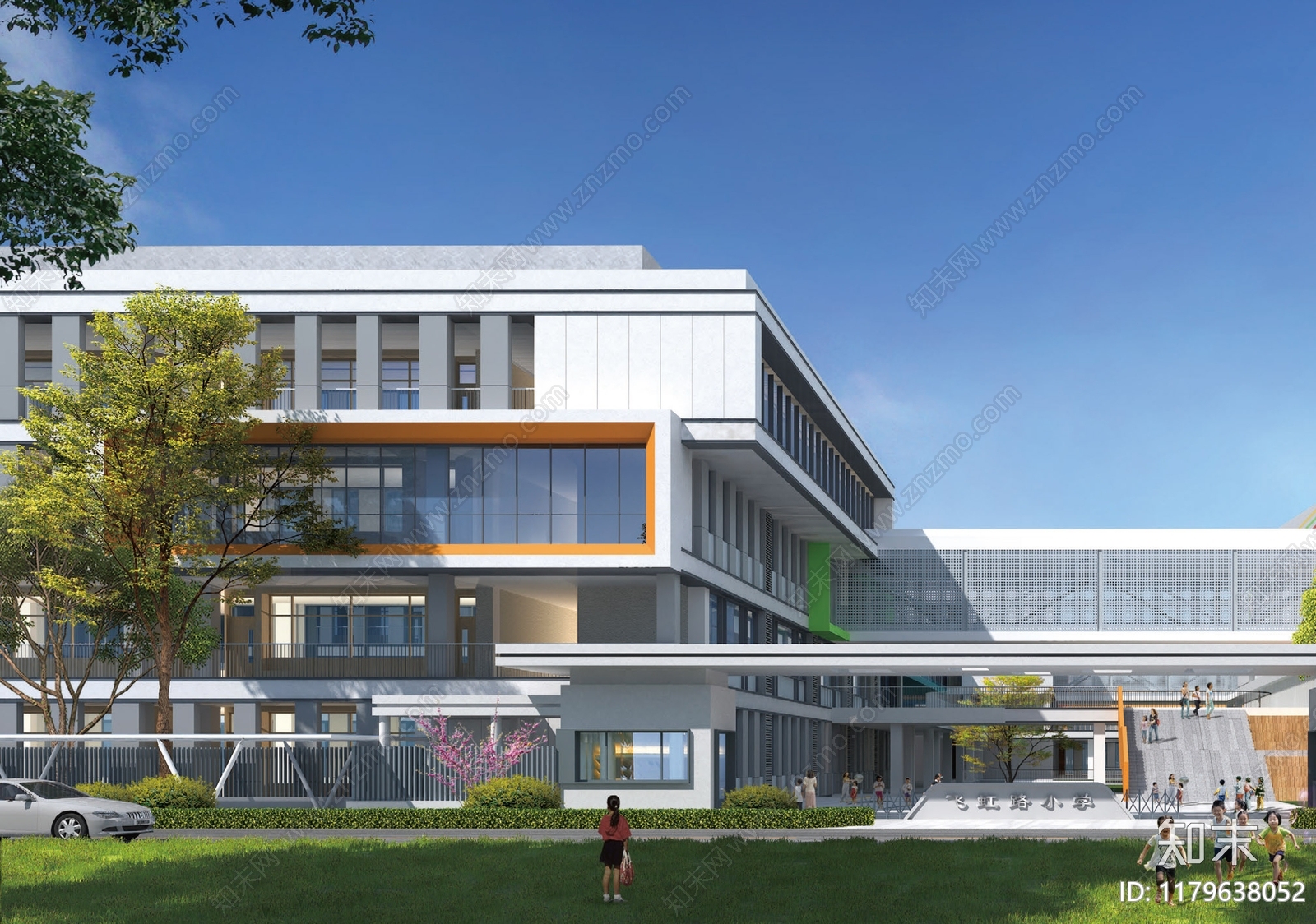 现代中小学建筑下载【ID:1179638052】