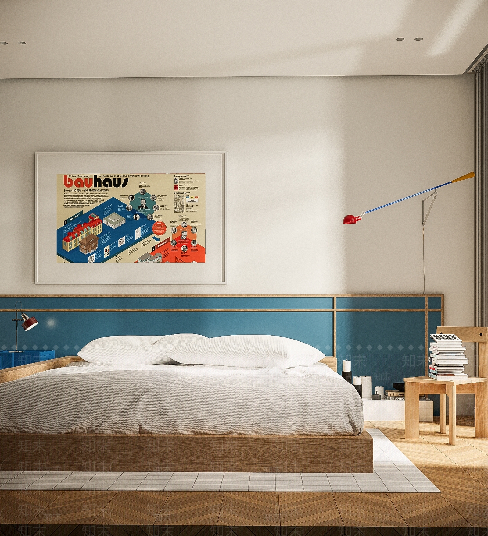 Bauhaus风格挂画挂画SU模型下载【ID:1227278911】