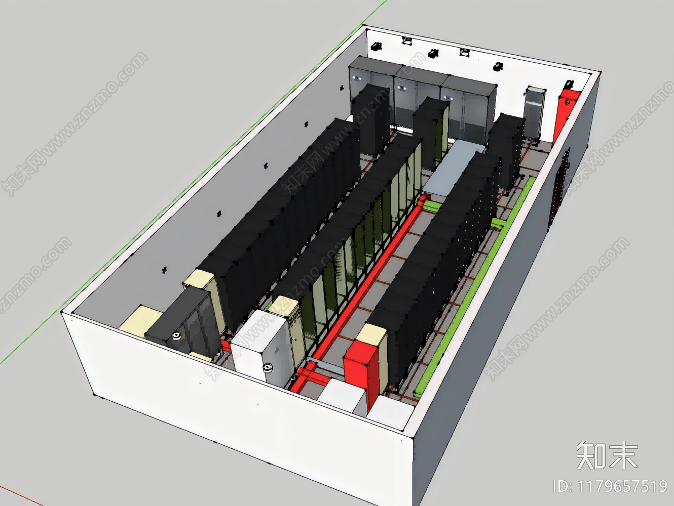 工业其他商业建筑SU模型下载【ID:1179657519】