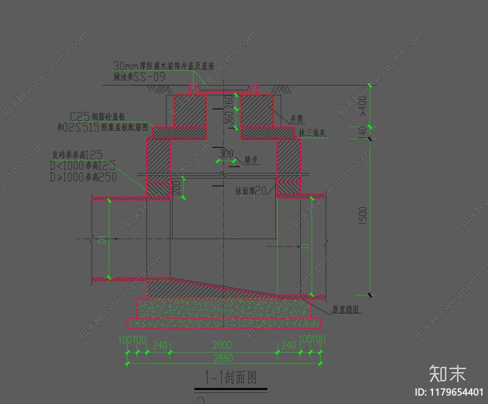 给排水节点详图cad施工图下载【ID:1179654401】