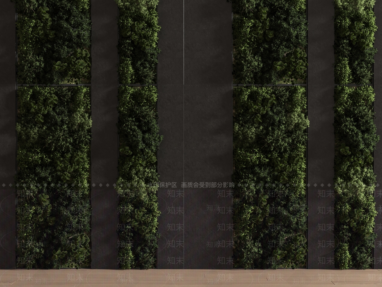 绿植墙3D模型下载【ID:1179658276】
