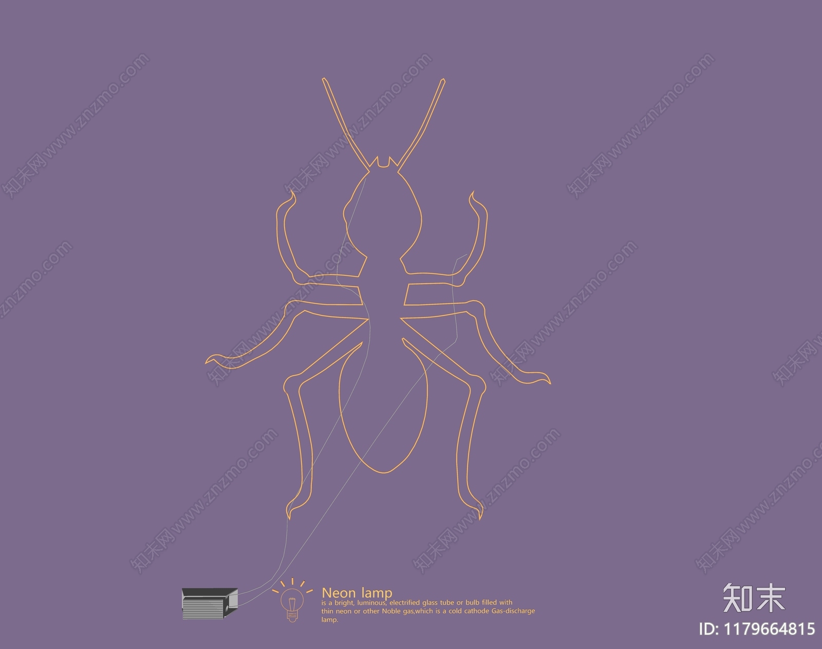 现代霓虹灯SU模型下载【ID:1179664815】