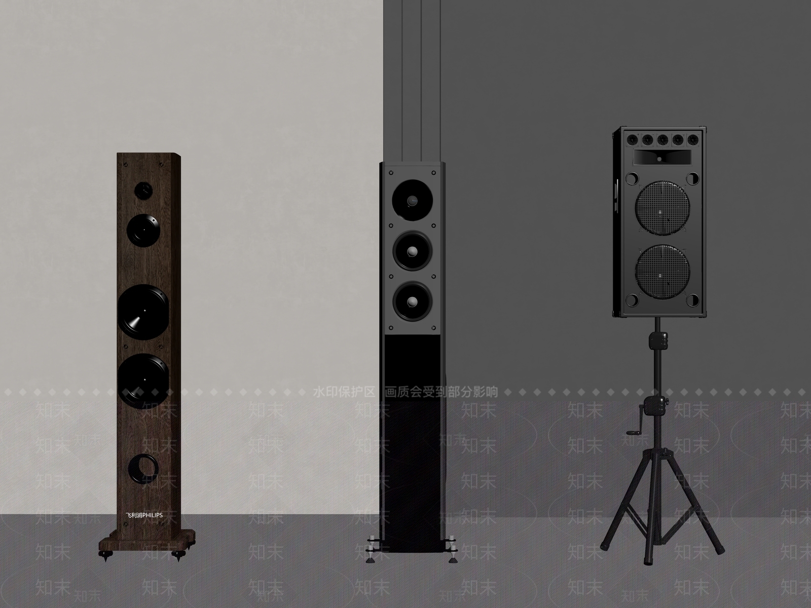 音响SU模型下载【ID:1179666598】
