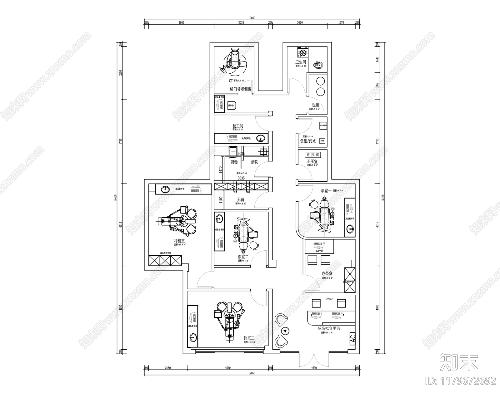 工装平面图施工图下载【ID:1179672692】