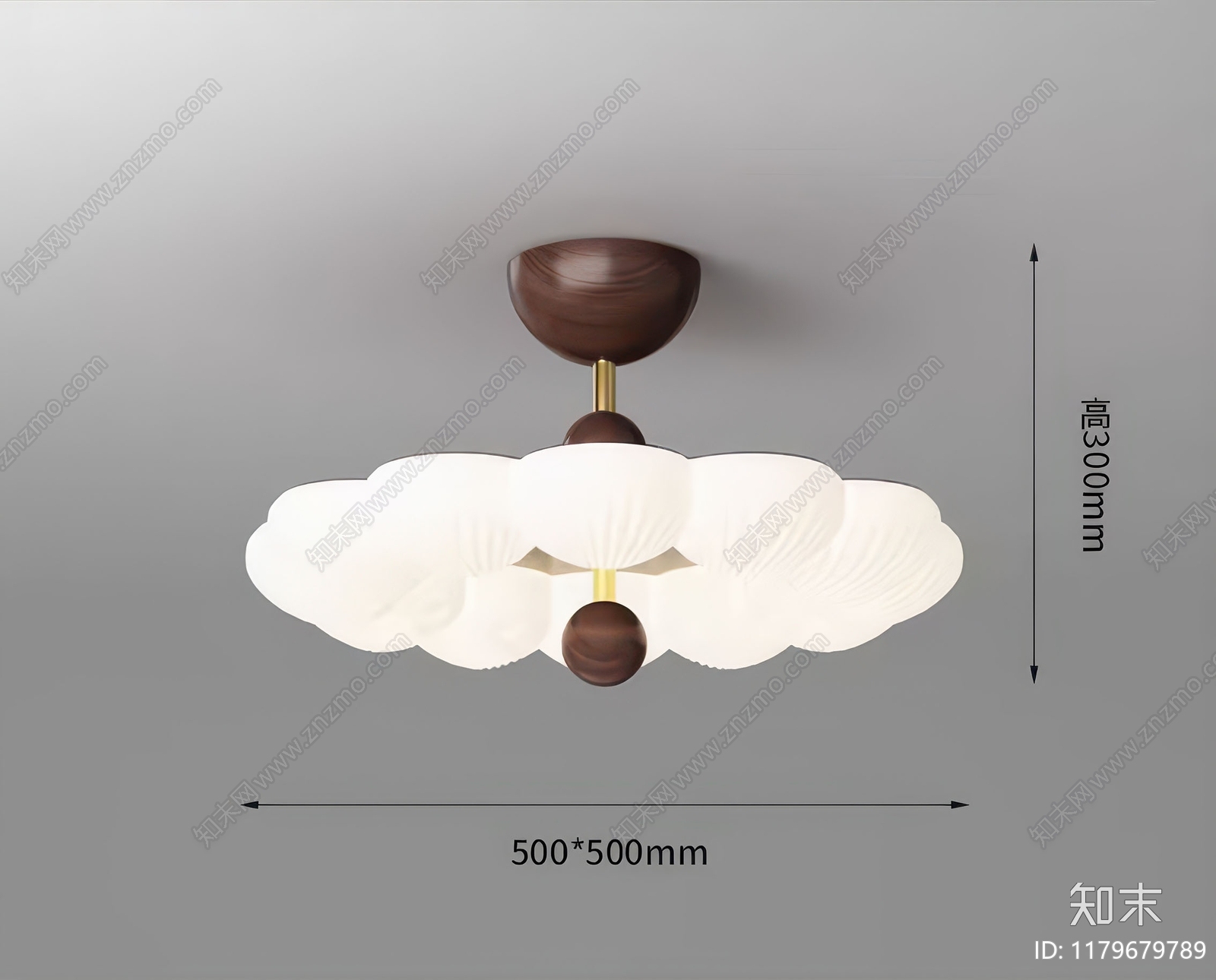 法式中古吸顶灯3D模型下载【ID:1179679789】