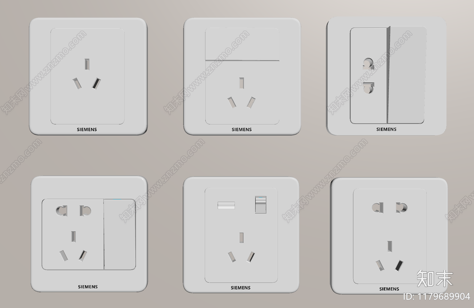 开关插座SU模型下载【ID:1179689904】