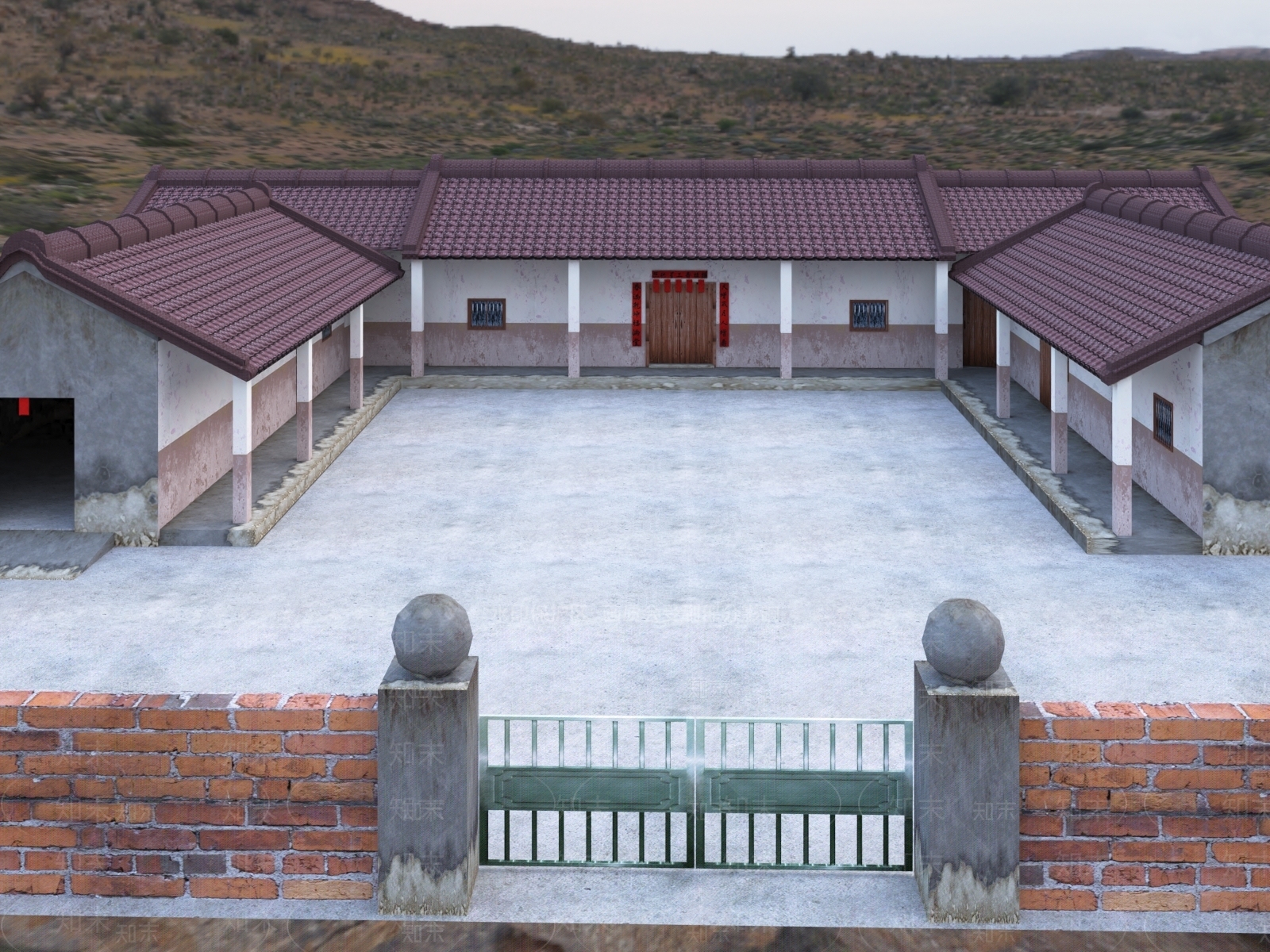 现代艺术风格建筑3D模型下载【ID:1179691564】