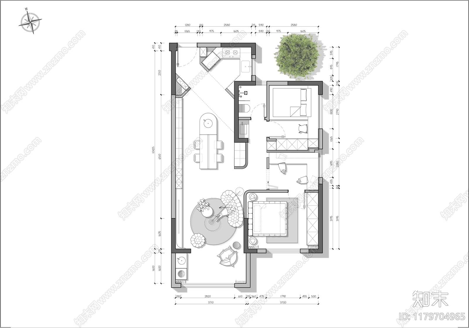 规划平面图施工图下载【ID:1179704965】