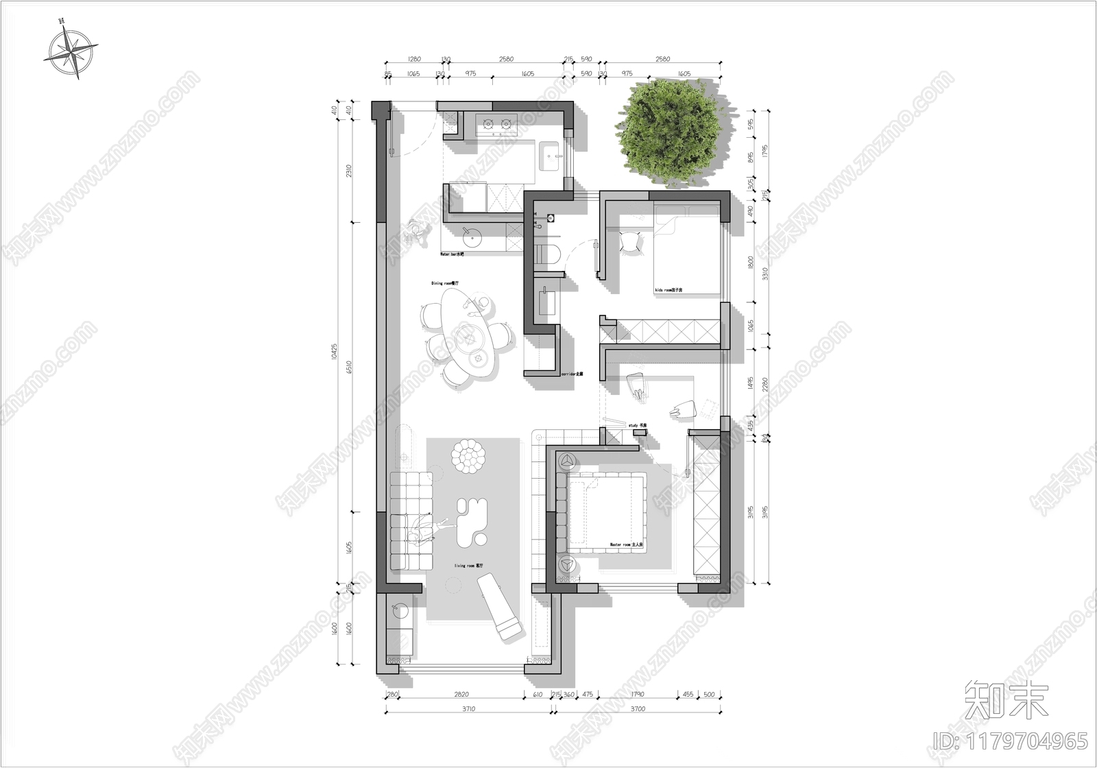 规划平面图施工图下载【ID:1179704965】