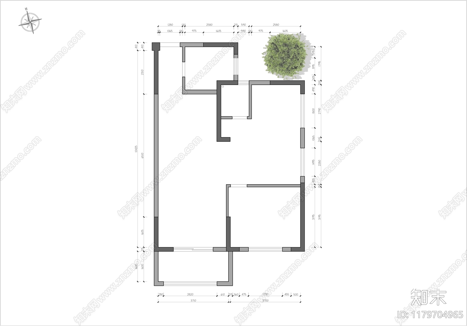 规划平面图施工图下载【ID:1179704965】