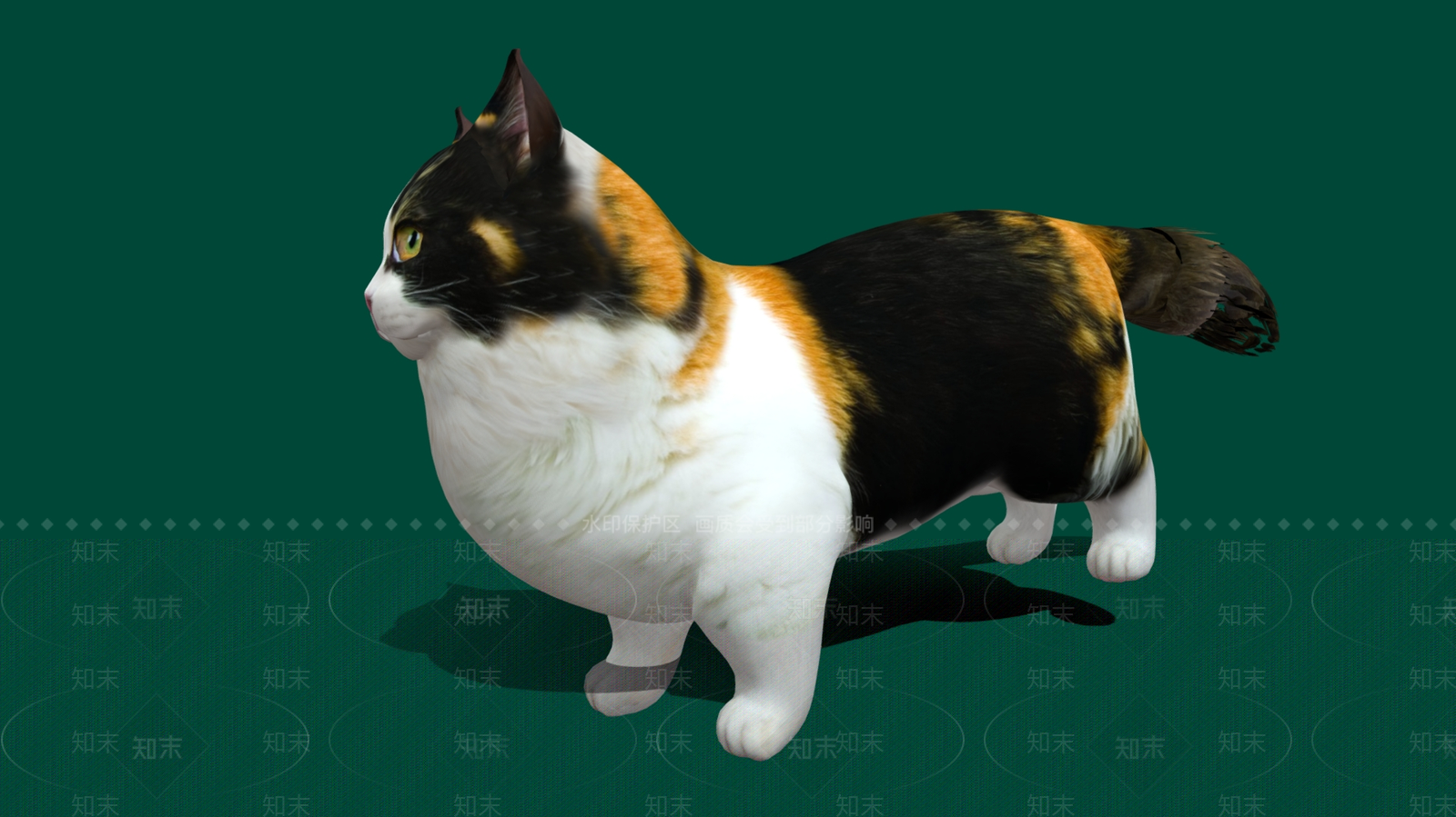 猫3D模型下载【ID:1179720063】
