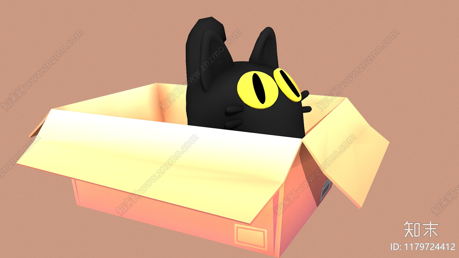 猫3D模型下载【ID:1179724412】