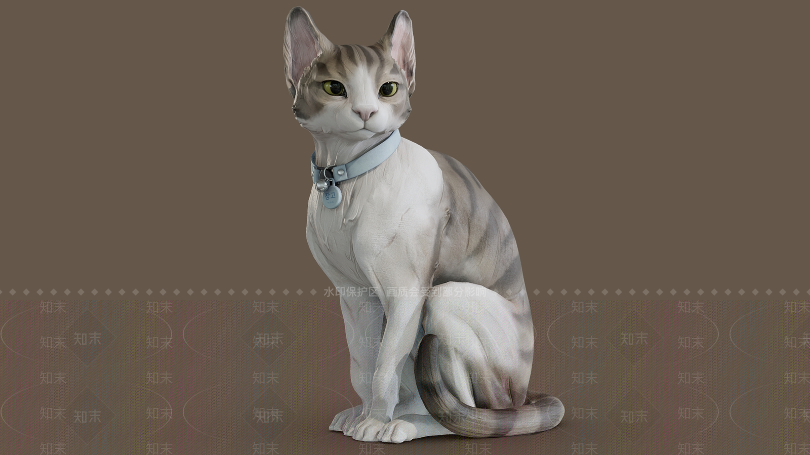 猫3D模型下载【ID:1179726423】