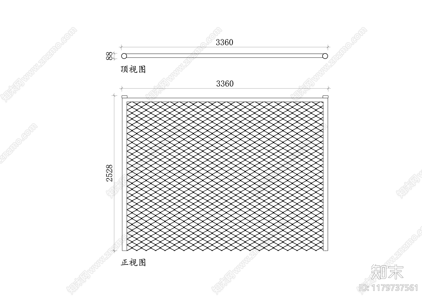 现代围挡施工图下载【ID:1179737561】
