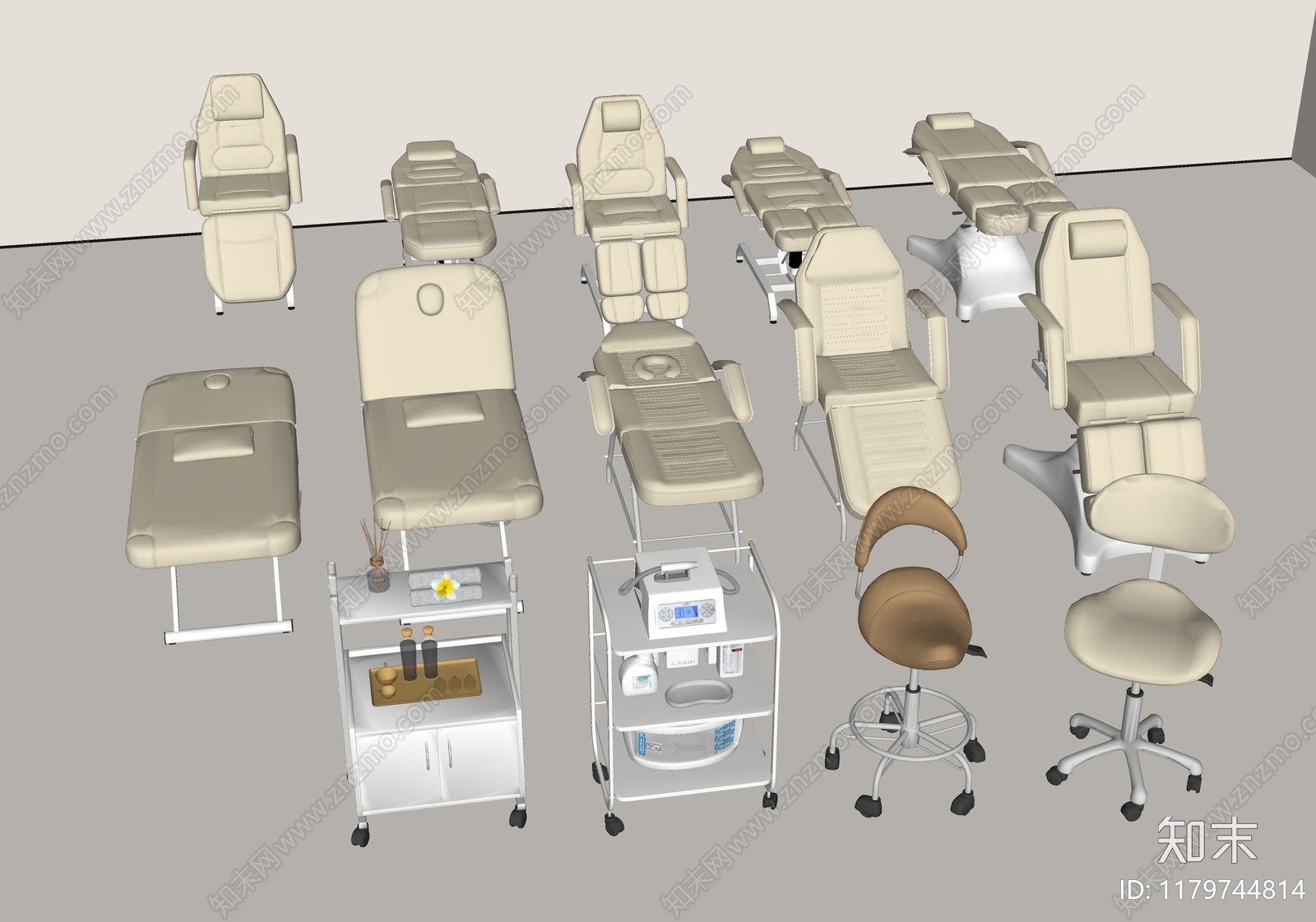 现代其他床具SU模型下载【ID:1179744814】