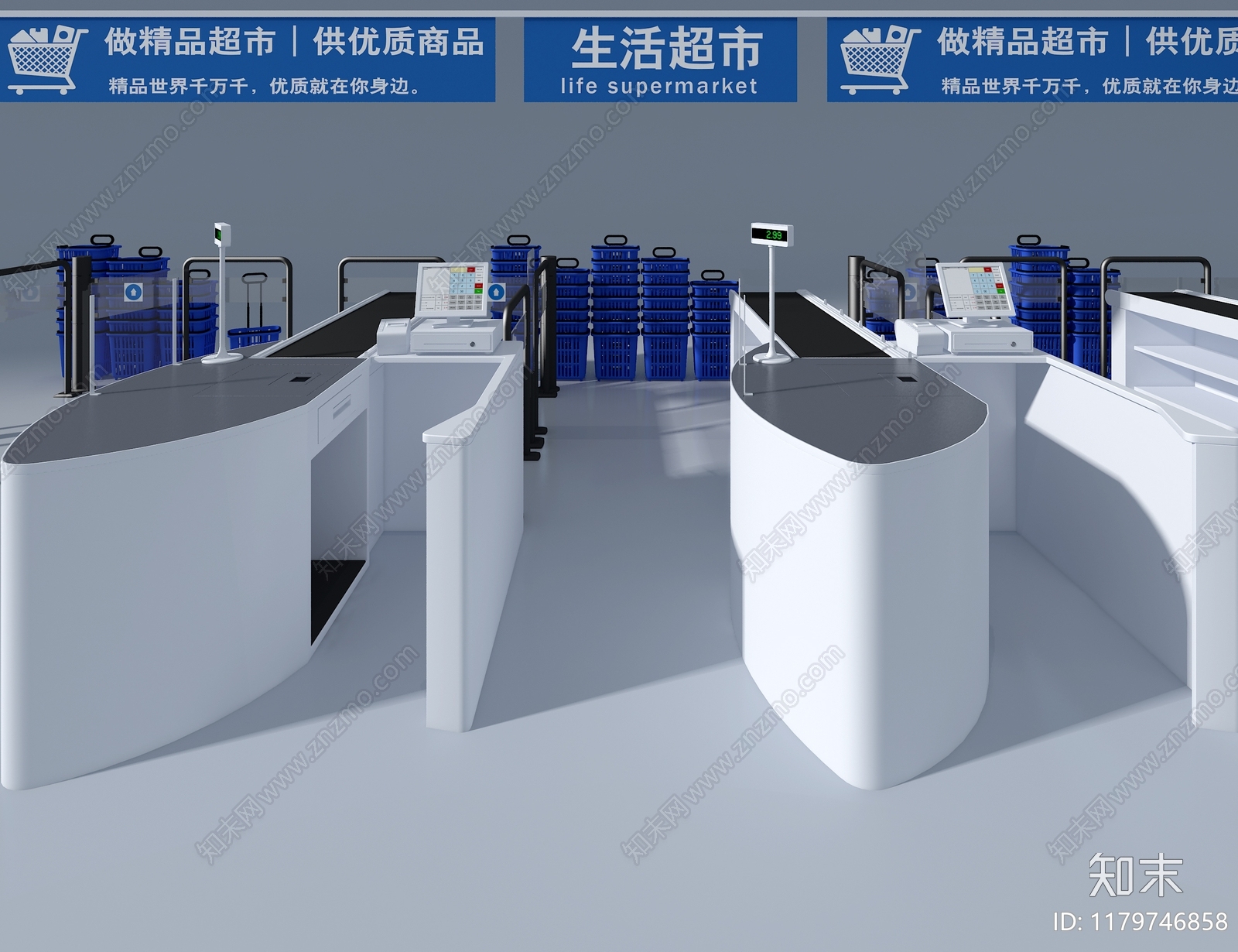 现代其他商业空间3D模型下载【ID:1179746858】