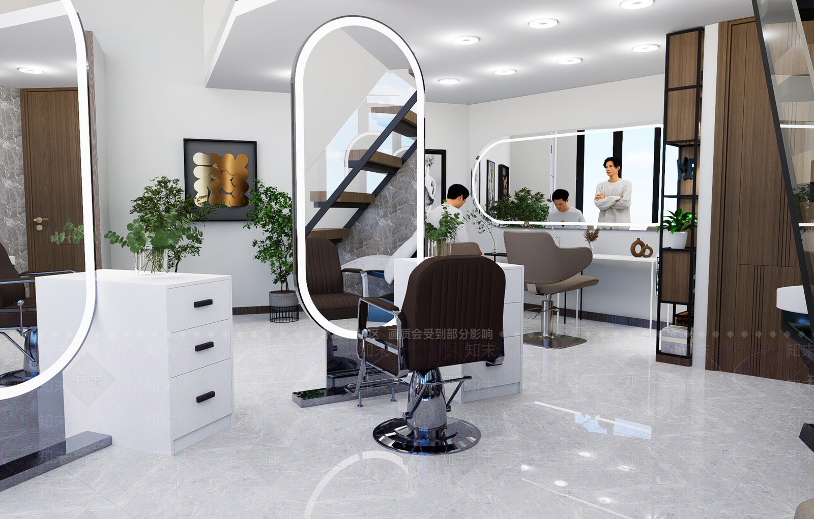 新中式现代其他店铺SU模型下载【ID:1179754693】