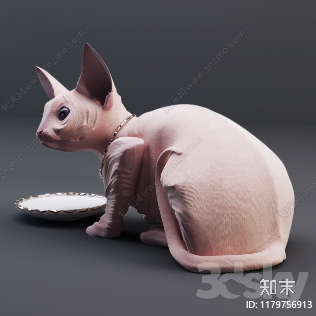 猫3D模型下载【ID:1179756913】