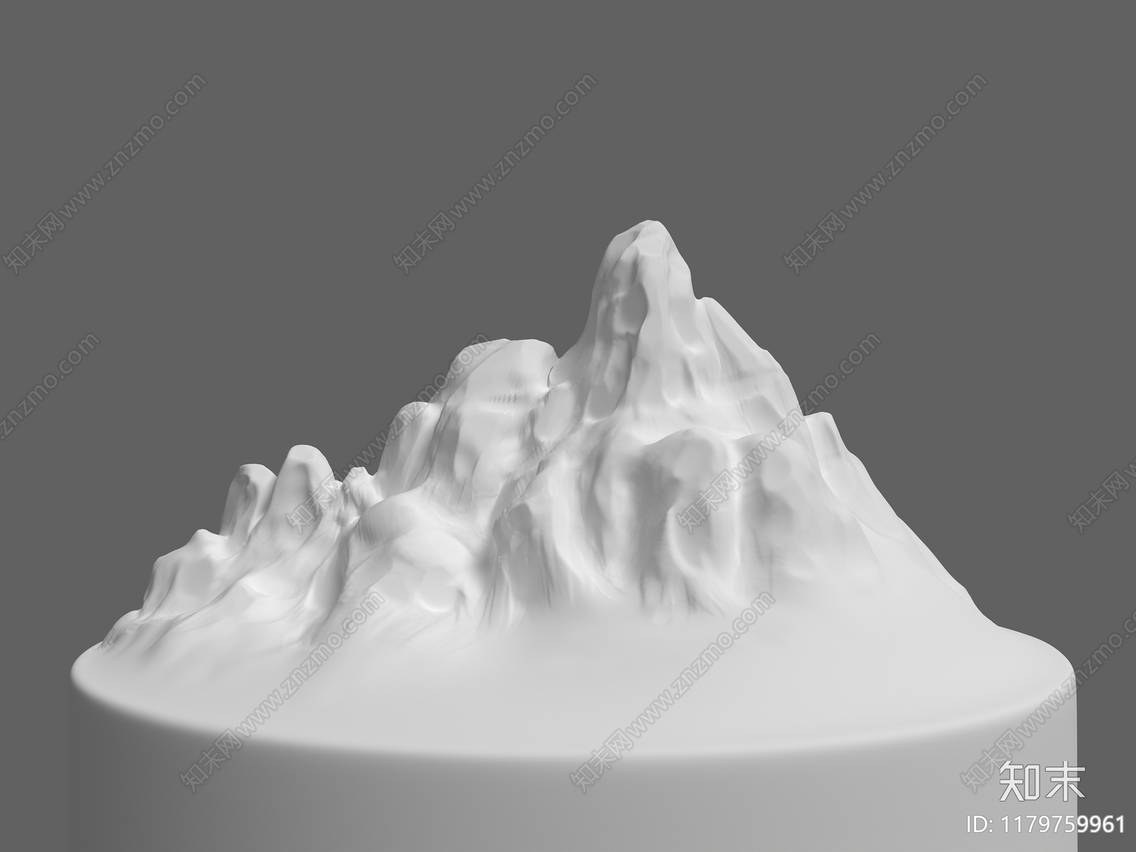 现代假山水景3D模型下载【ID:1179759961】