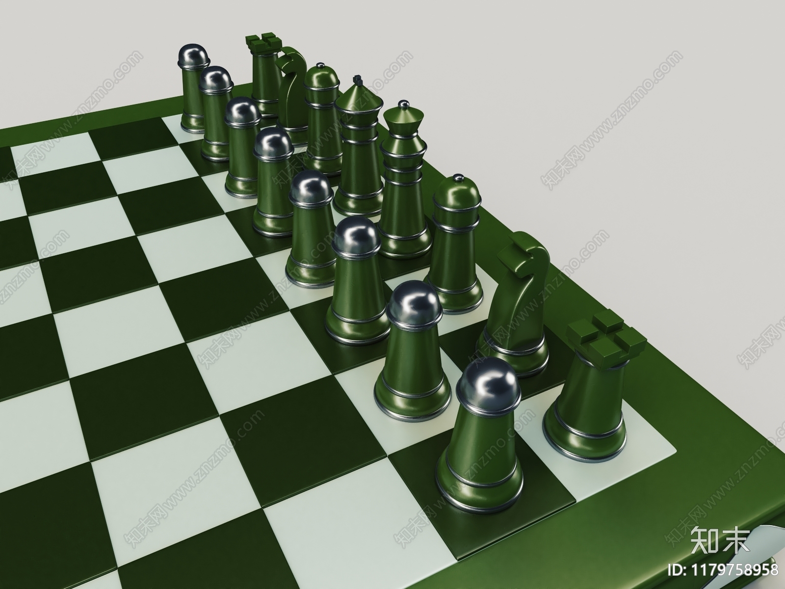 现代棋牌室3D模型下载【ID:1179758958】