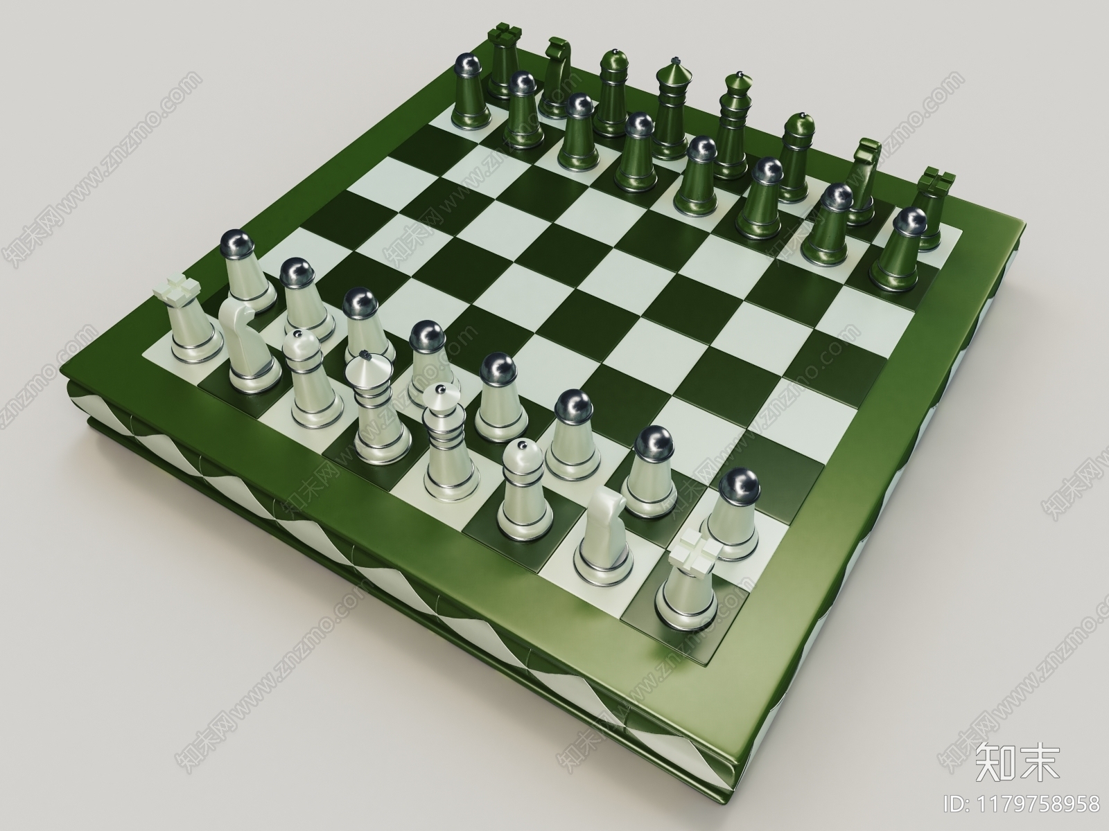 现代棋牌室3D模型下载【ID:1179758958】