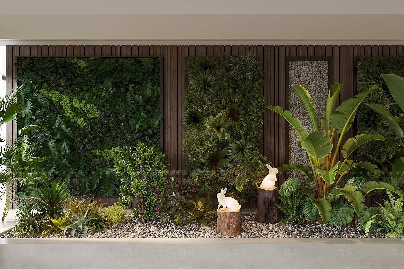 绿植墙SU模型下载【ID:1179759463】