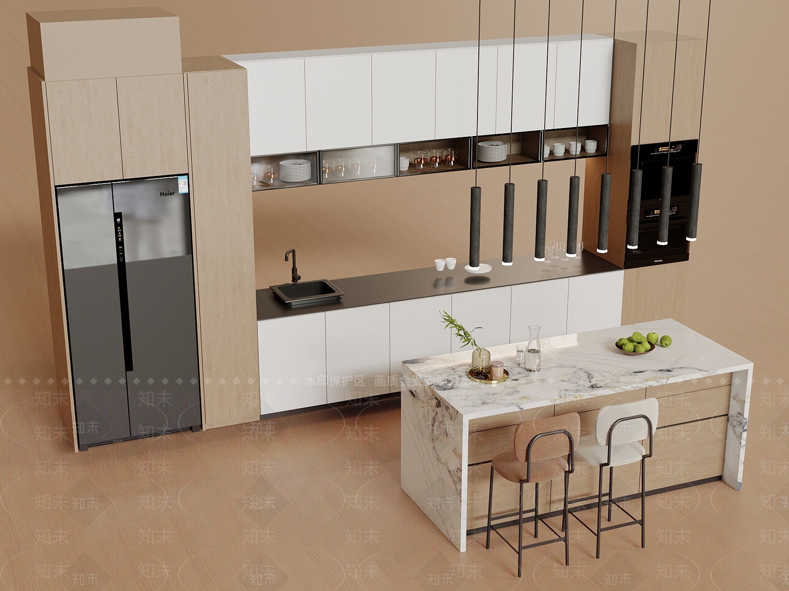 橱柜3D模型下载【ID:1179768551】