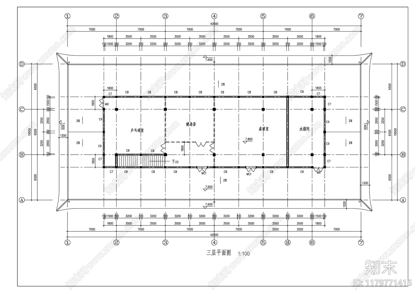 现代新中式其他建筑施工图下载【ID:1179771416】