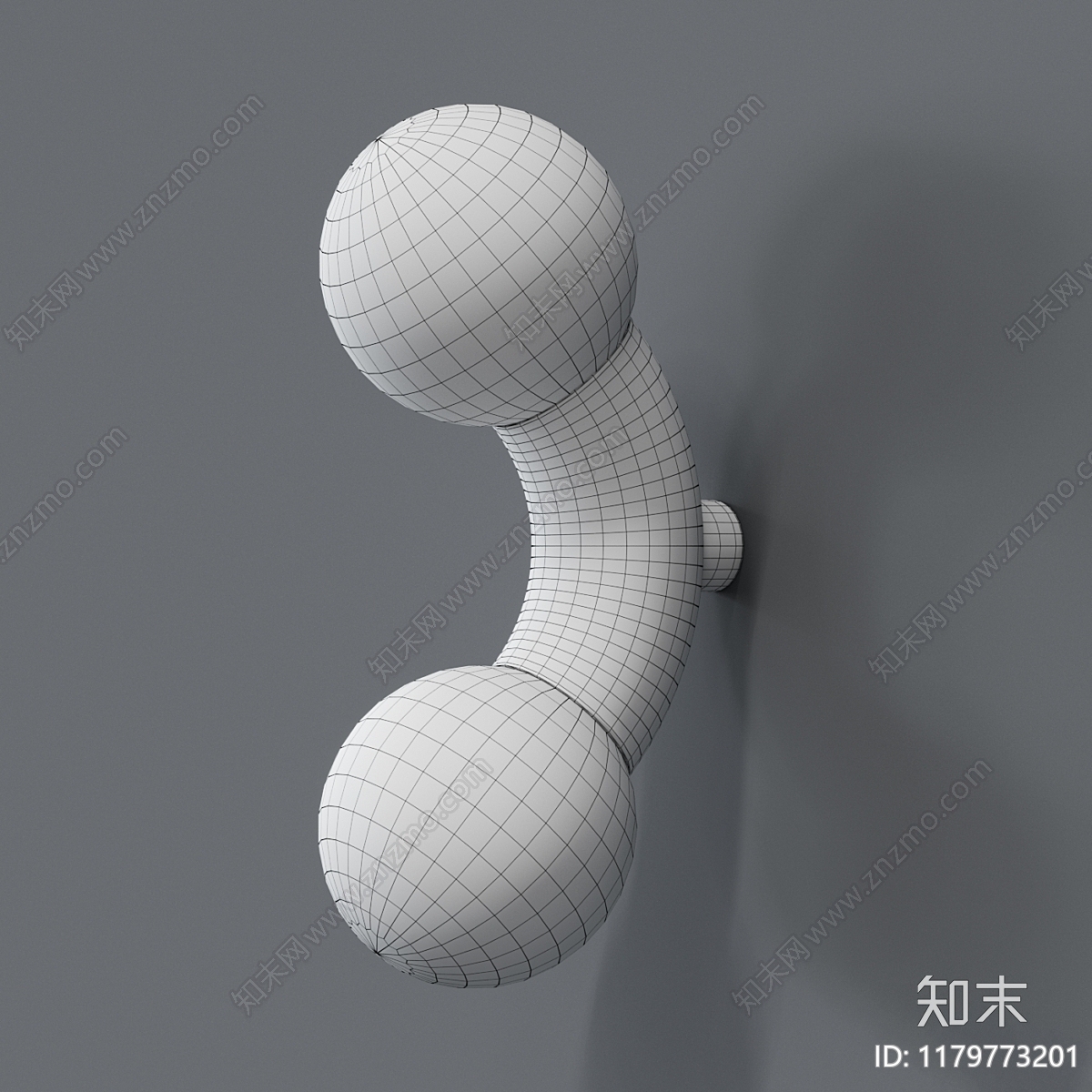 壁灯3D模型下载【ID:1179773201】