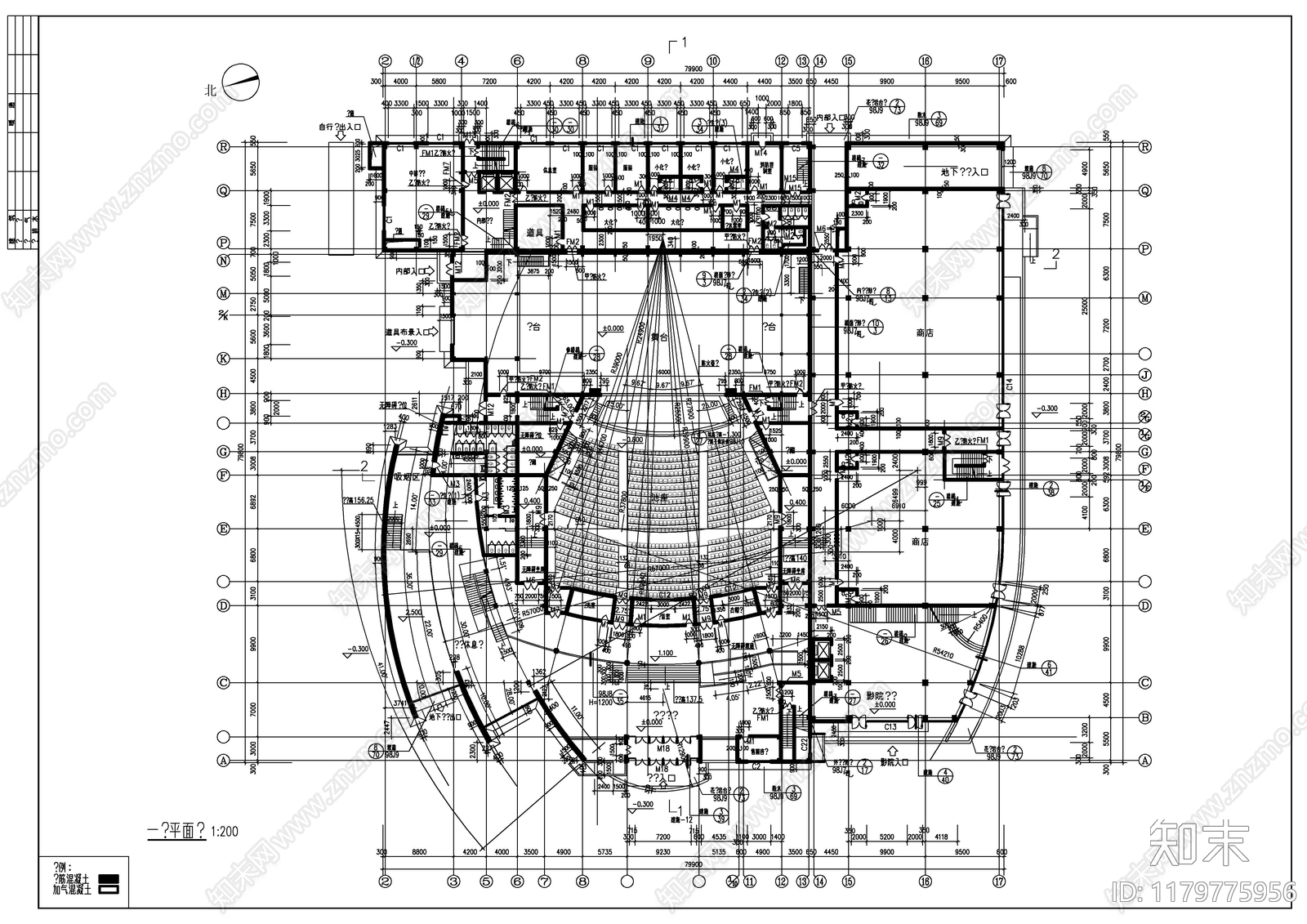 现代其他建筑施工图下载【ID:1179775956】