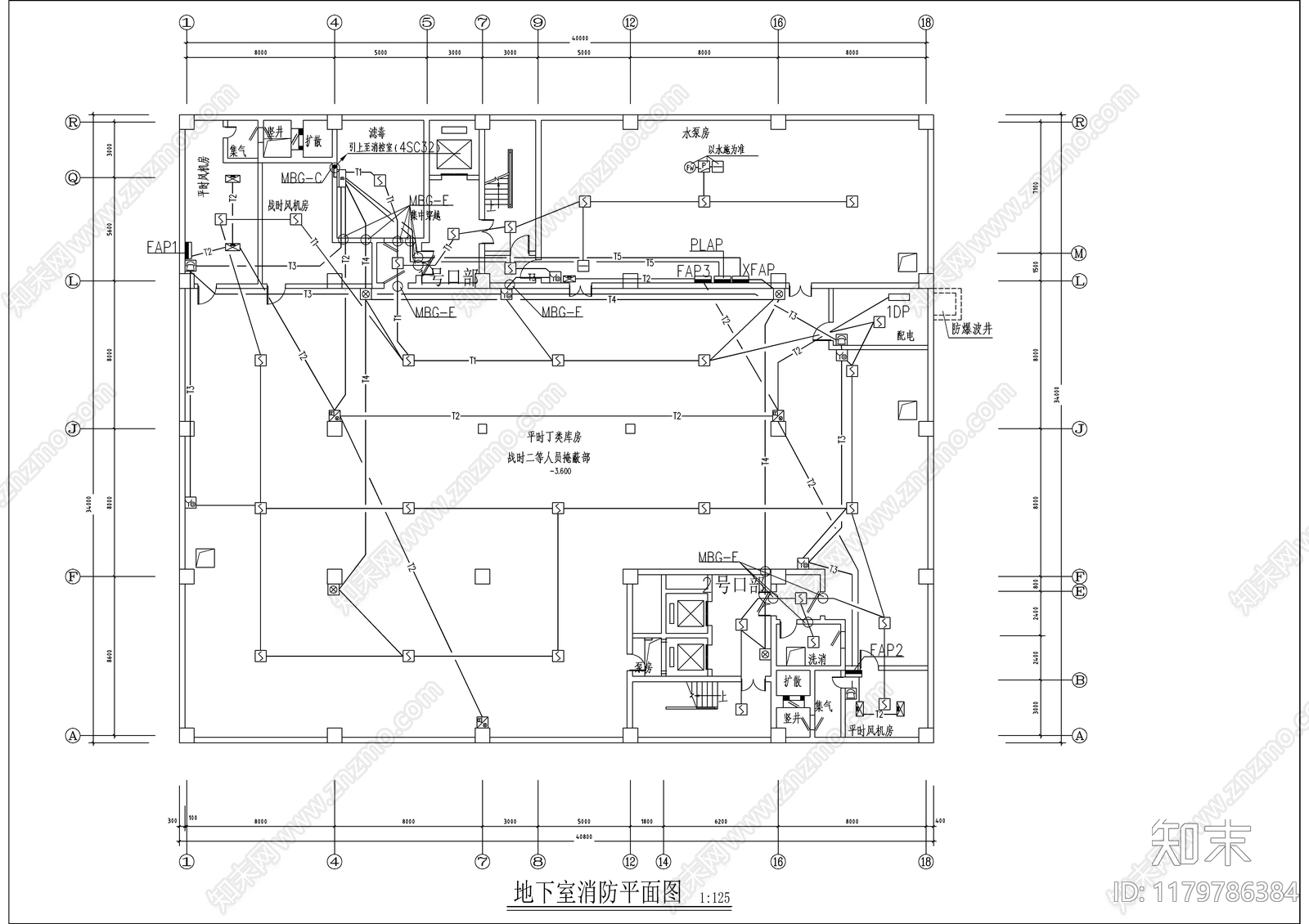 电气图cad施工图下载【ID:1179786384】