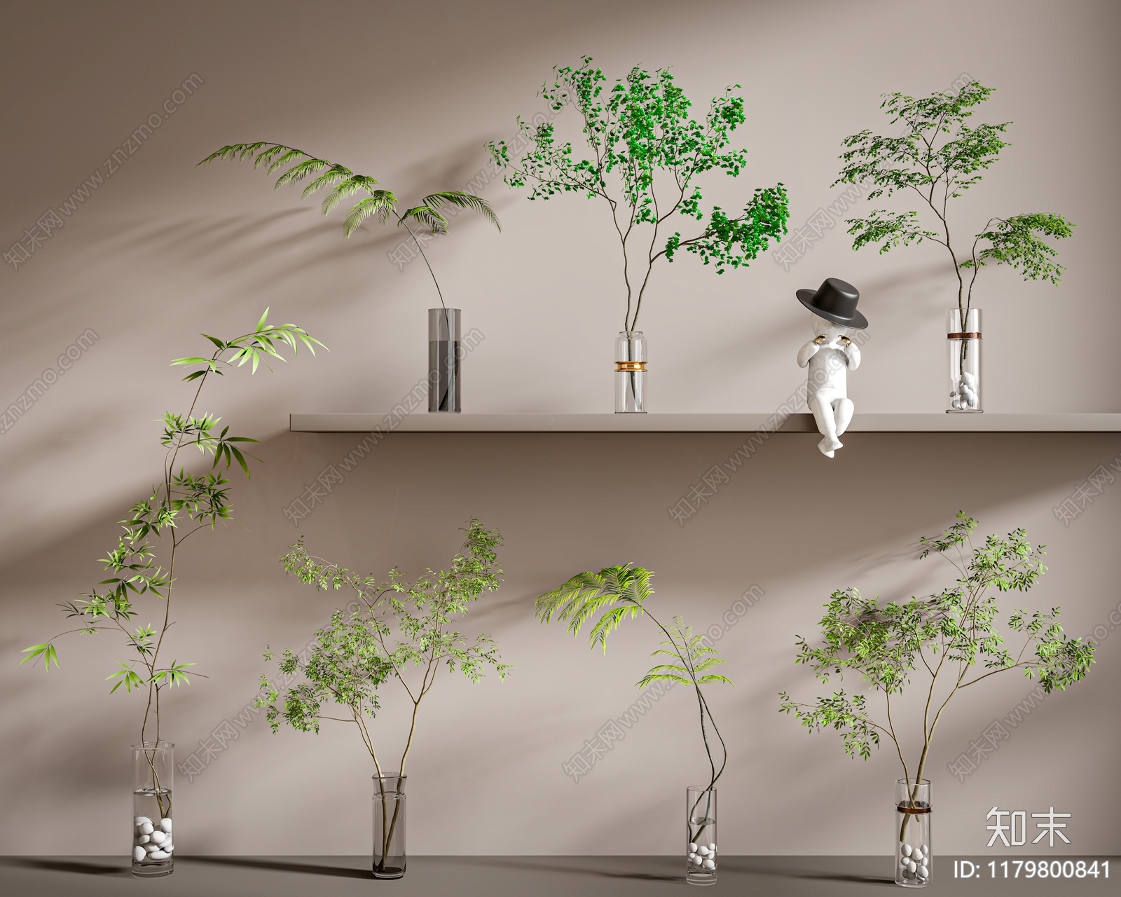 水生植物3D模型下载【ID:1179800841】