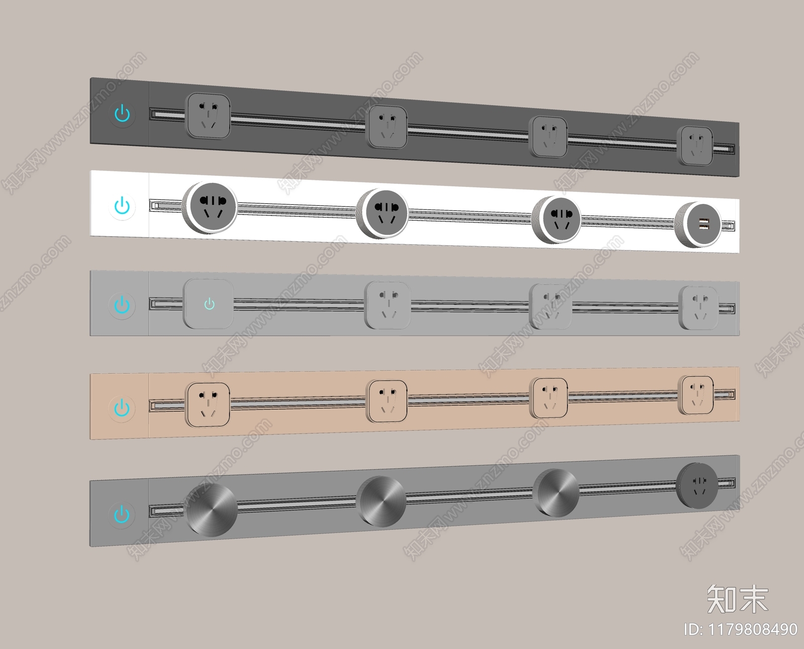 现代插座SU模型下载【ID:1179808490】