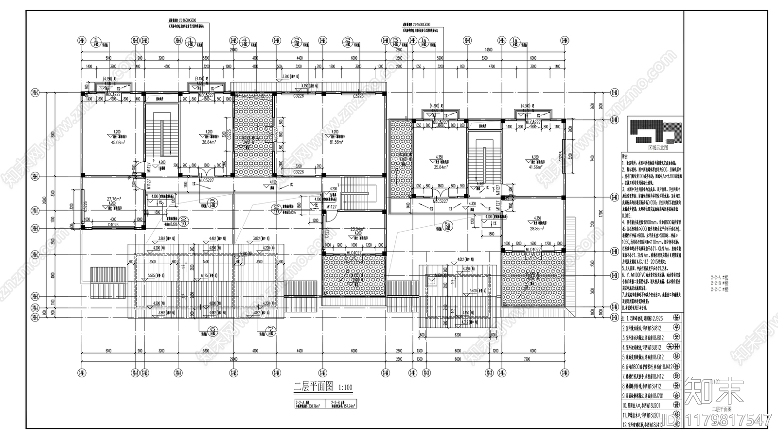 现代商业街施工图下载【ID:1179817547】