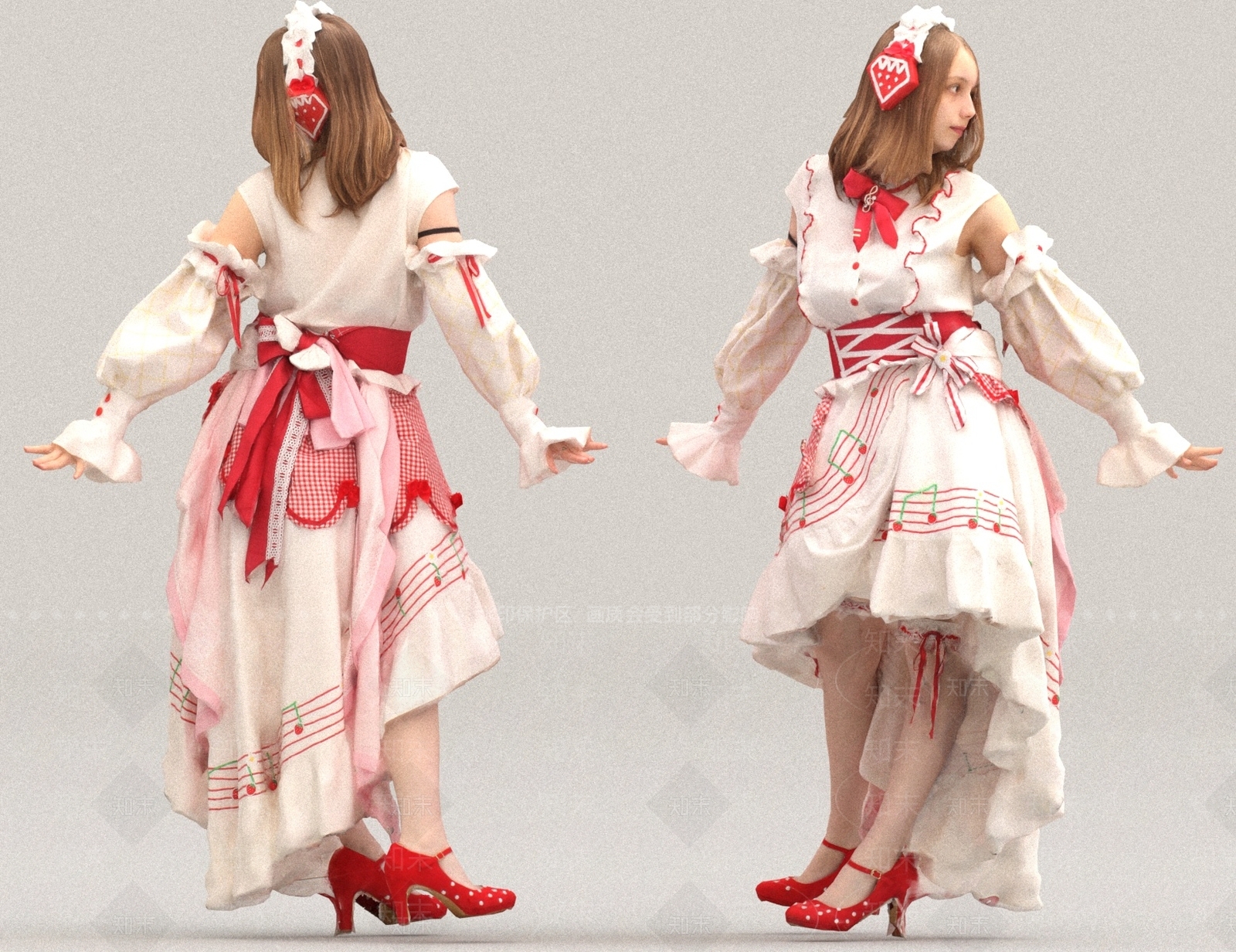 女人3D模型下载【ID:1179822976】