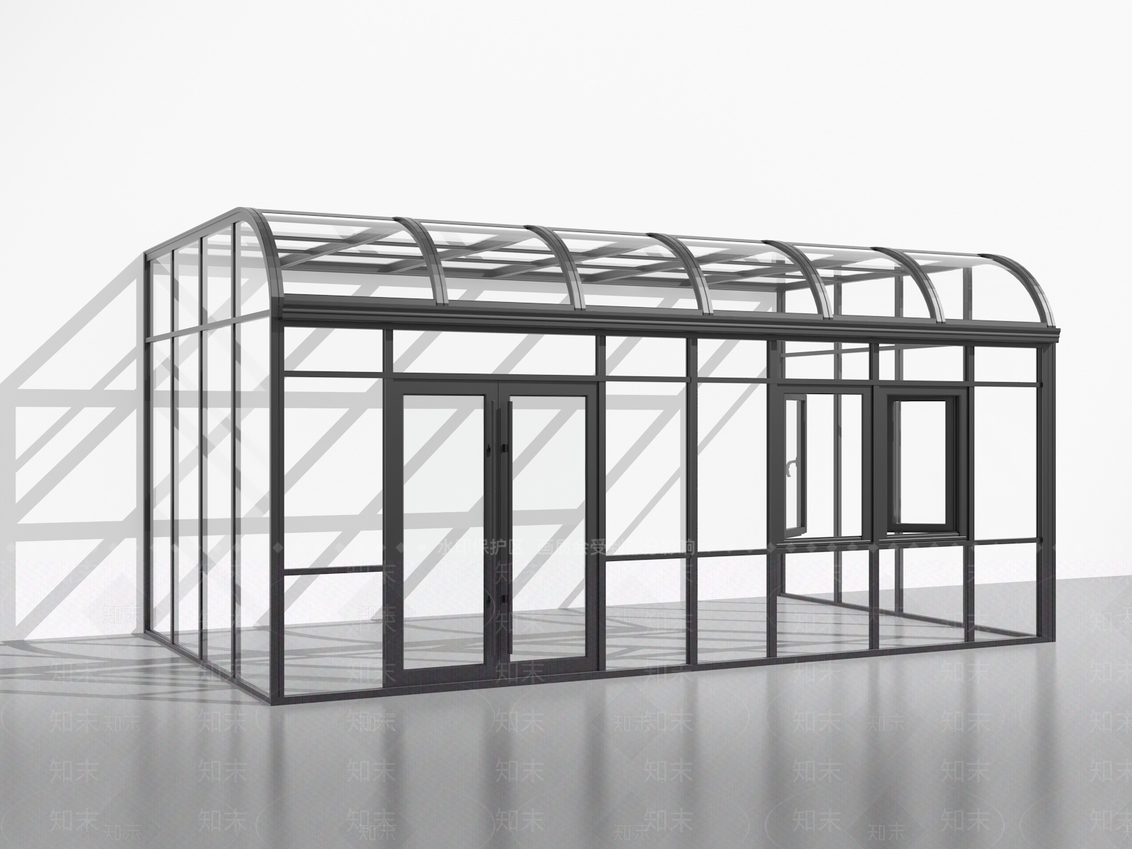 现代风格建筑SU模型下载【ID:1179830975】