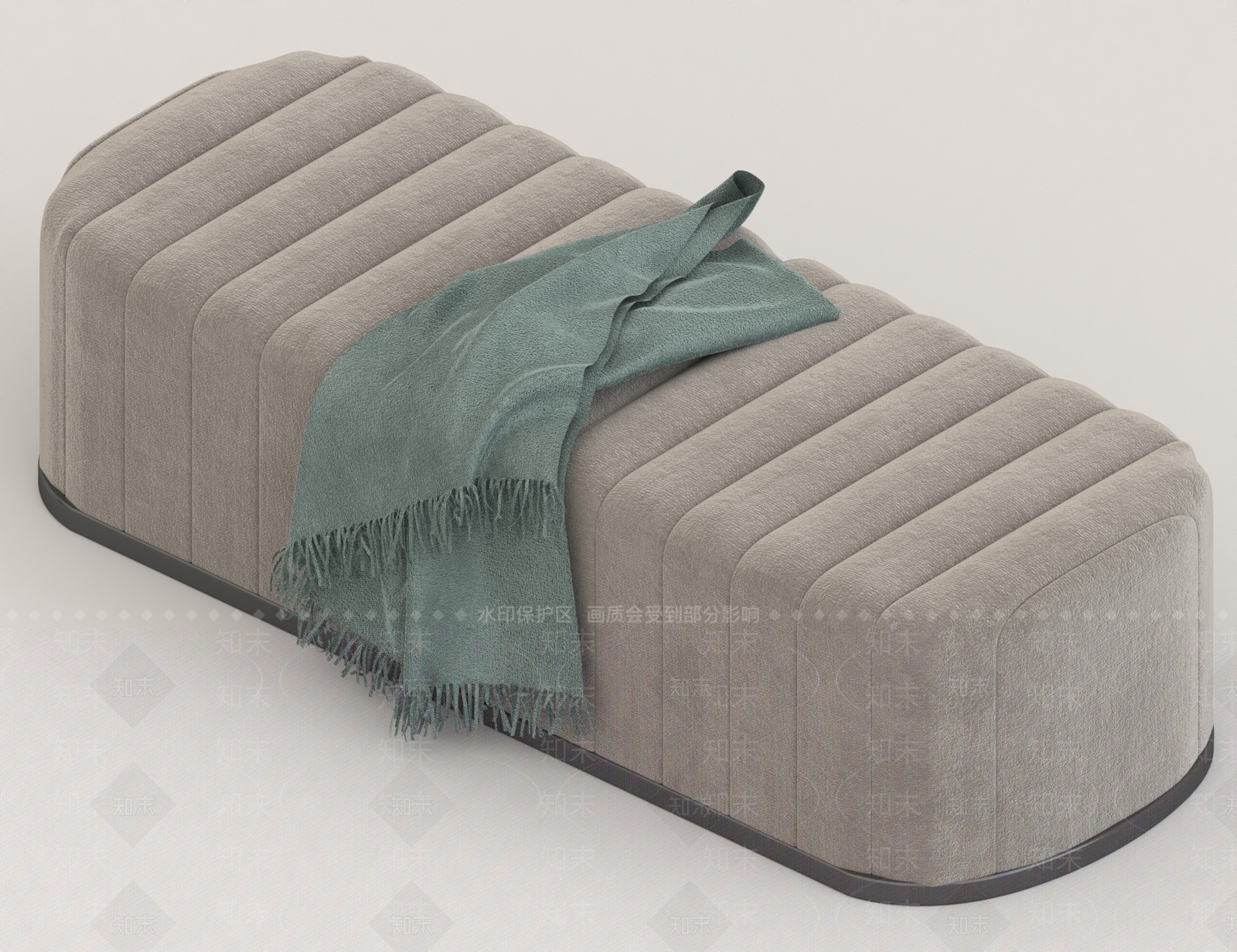 沙发凳3D模型下载【ID:1179834863】
