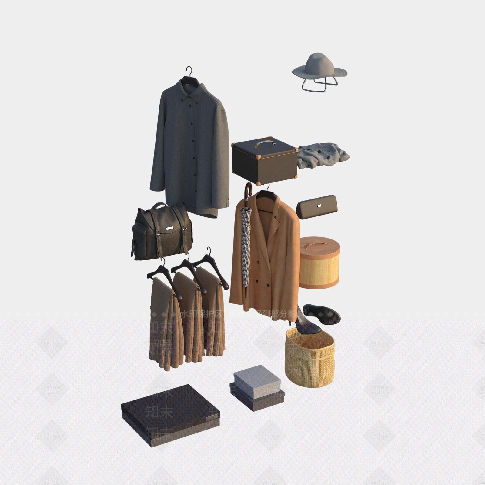 衣服3D模型下载【ID:1179839010】