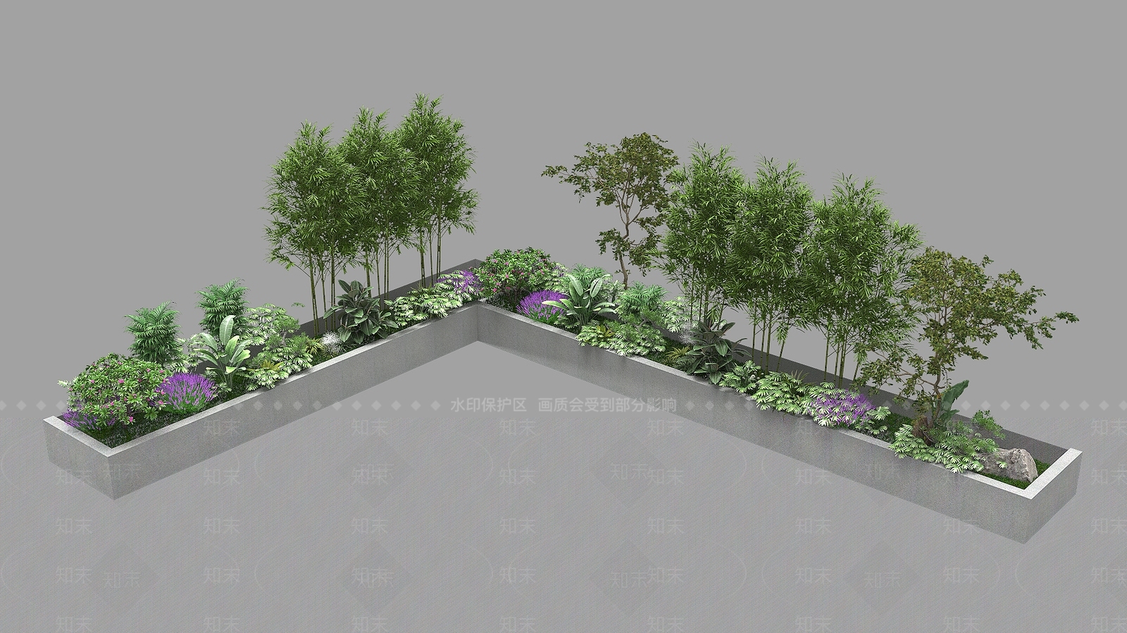 植物组合SU模型下载【ID:1179841785】