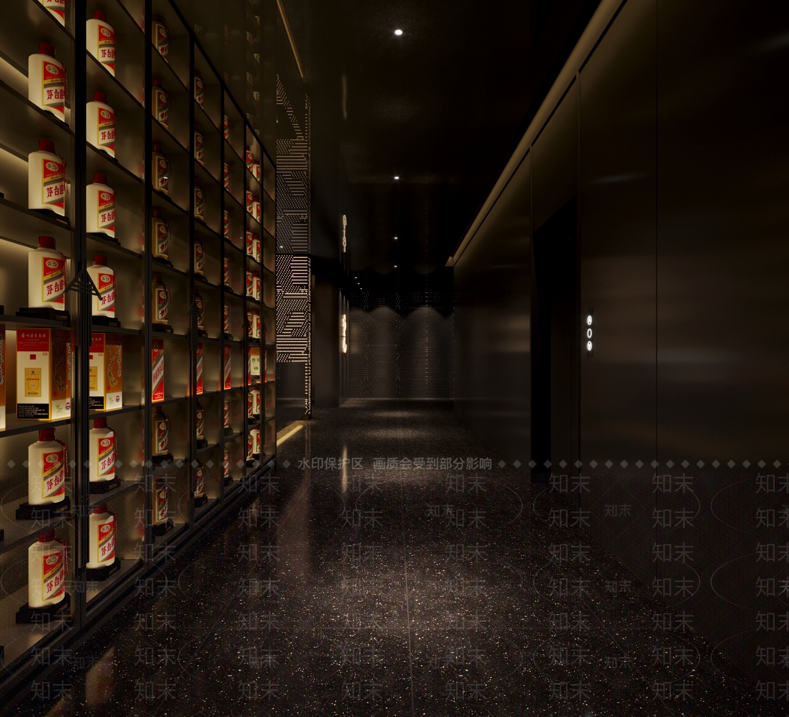 现代中餐厅3D模型下载【ID:1179842535】