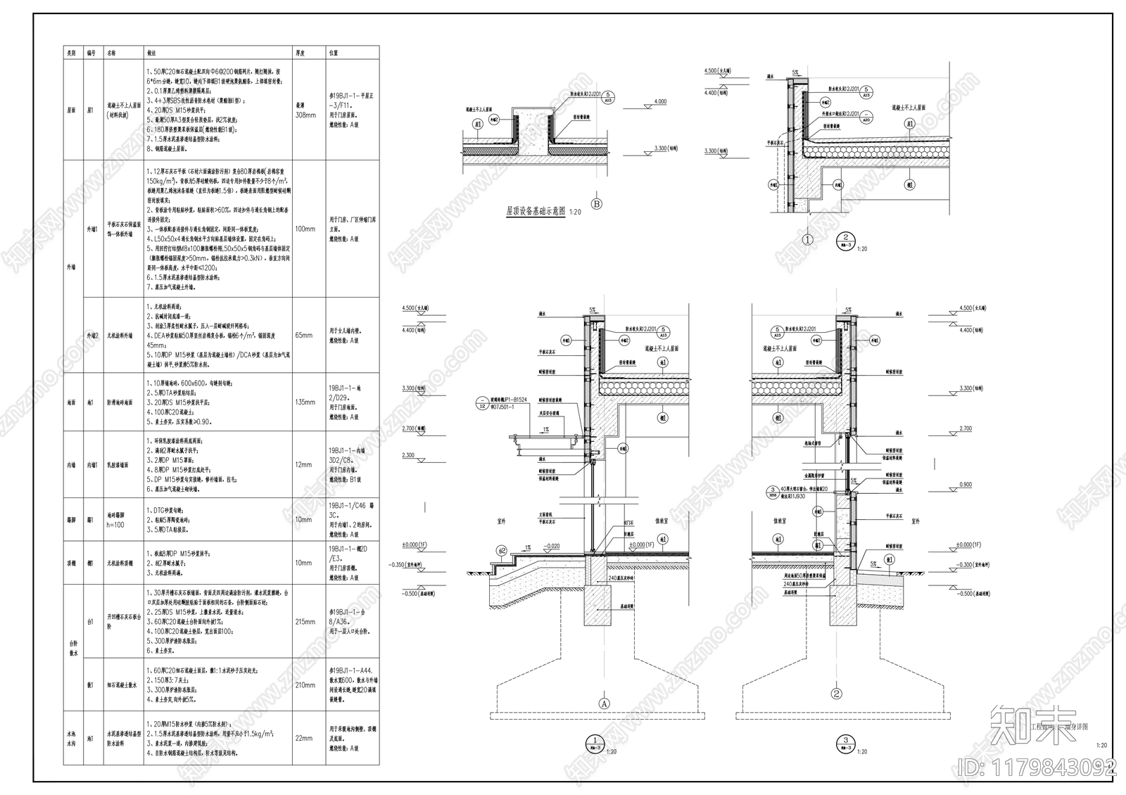 现代门卫室建筑cad施工图下载【ID:1179843092】