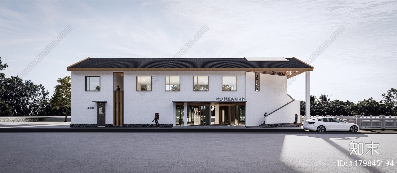 新中式极简其他公共建筑施工图下载【ID:1179845194】