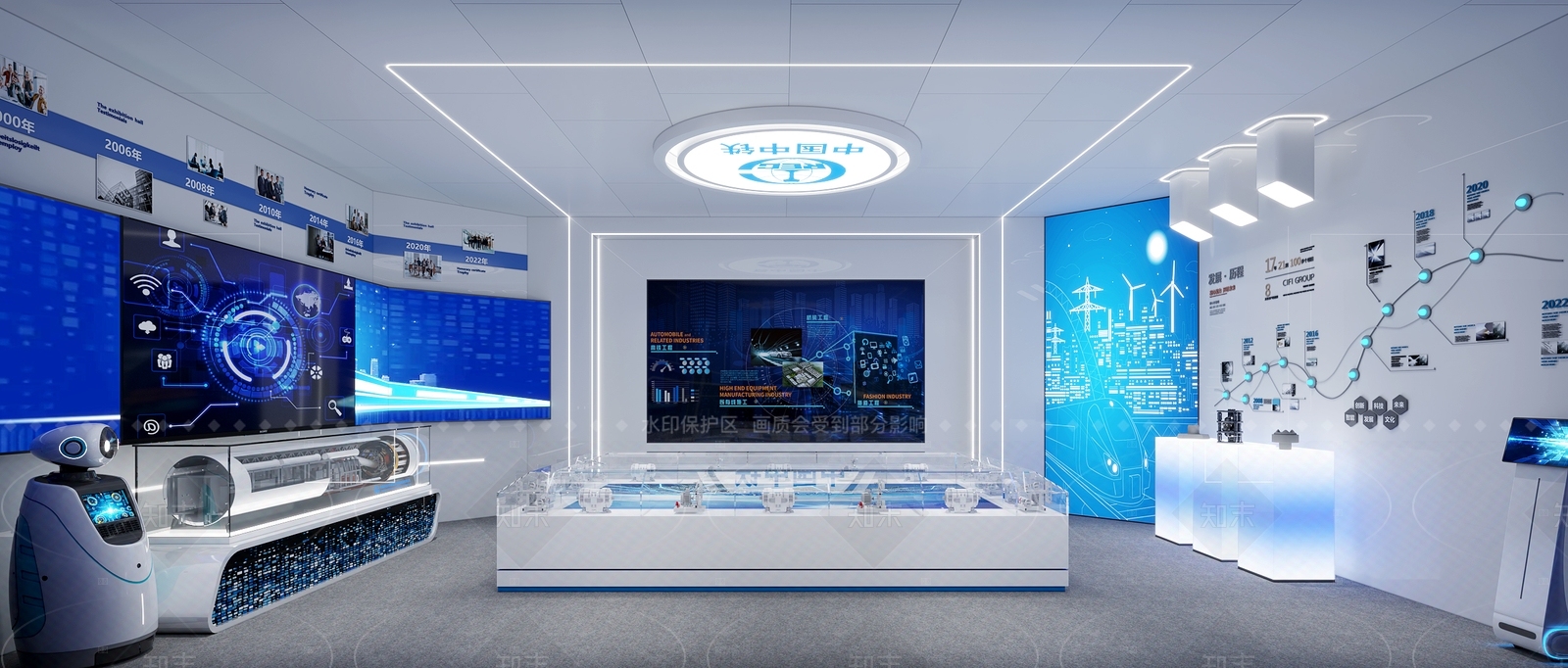 现代其他商业空间3D模型下载【ID:1179847748】