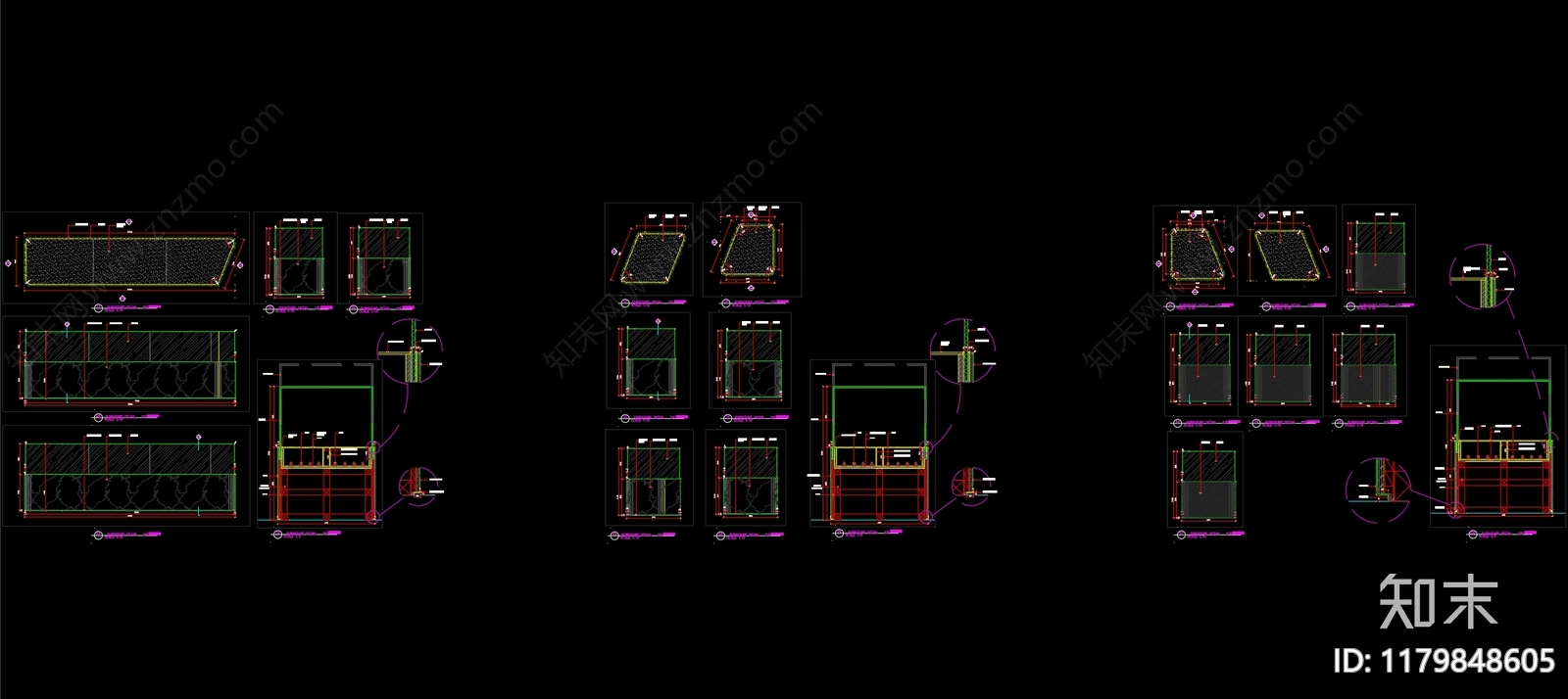 现代工业展台施工图下载【ID:1179848605】