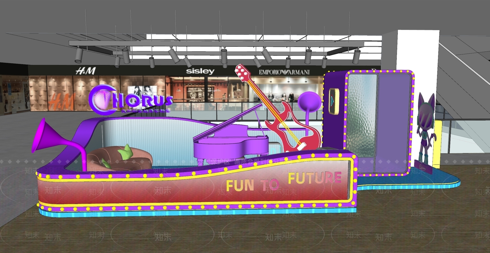 现代其他店铺SU模型下载【ID:1179857039】
