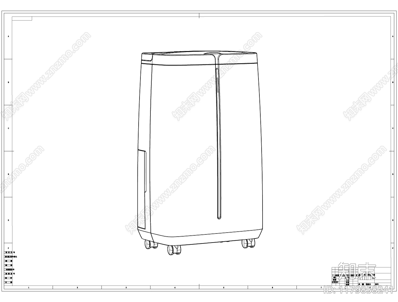 现代电器cad施工图下载【ID:1179858241】