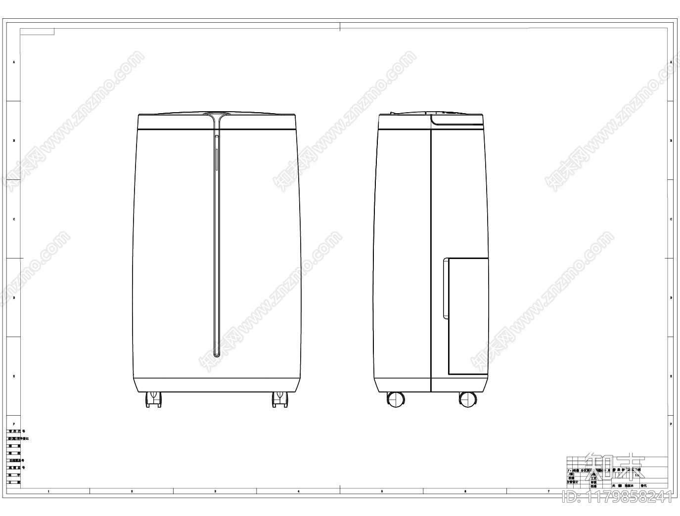 现代电器cad施工图下载【ID:1179858241】