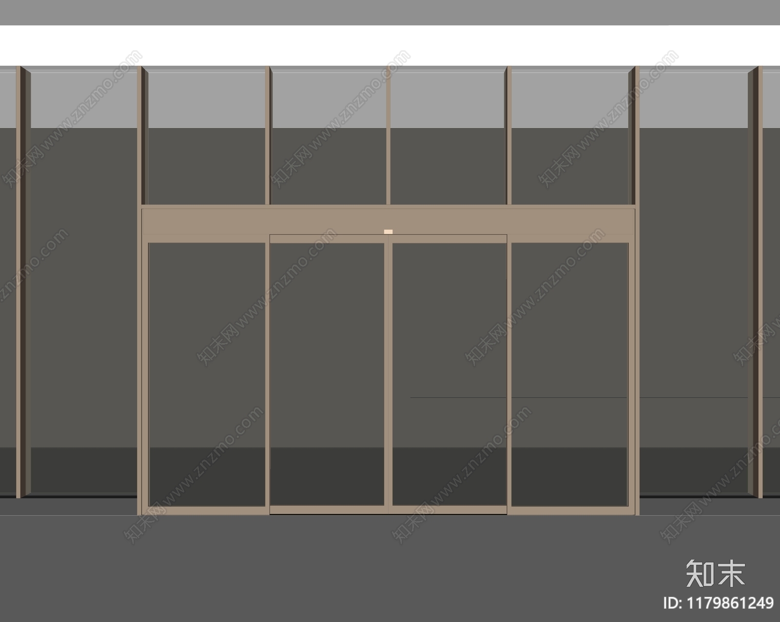 现代极简双开门SU模型下载【ID:1179861249】