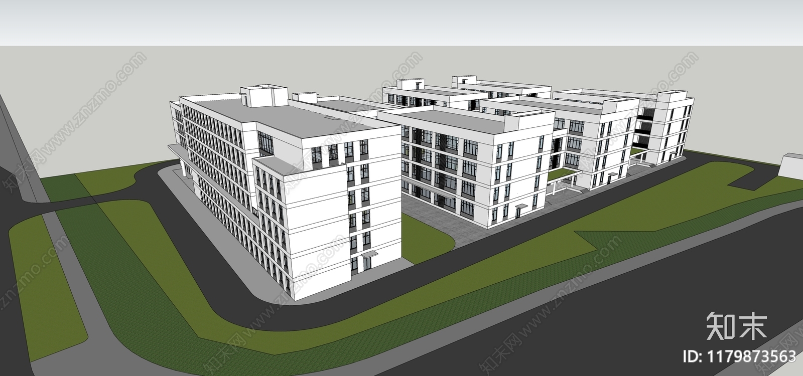 现代工业其他公共建筑SU模型下载【ID:1179873563】